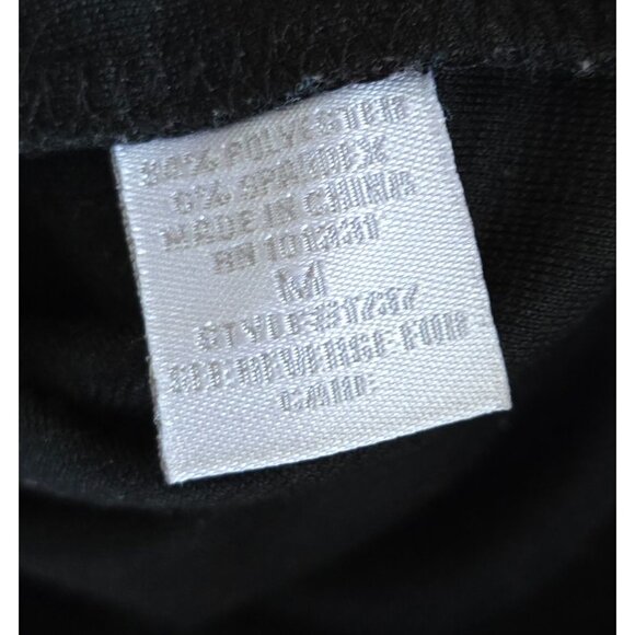 Black & Lace Panel Short Sleeve Dress whimsygoth night out coquette - Picture 6 of 7